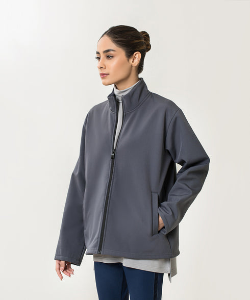 Women's B-Fit Mock Neck Jacket